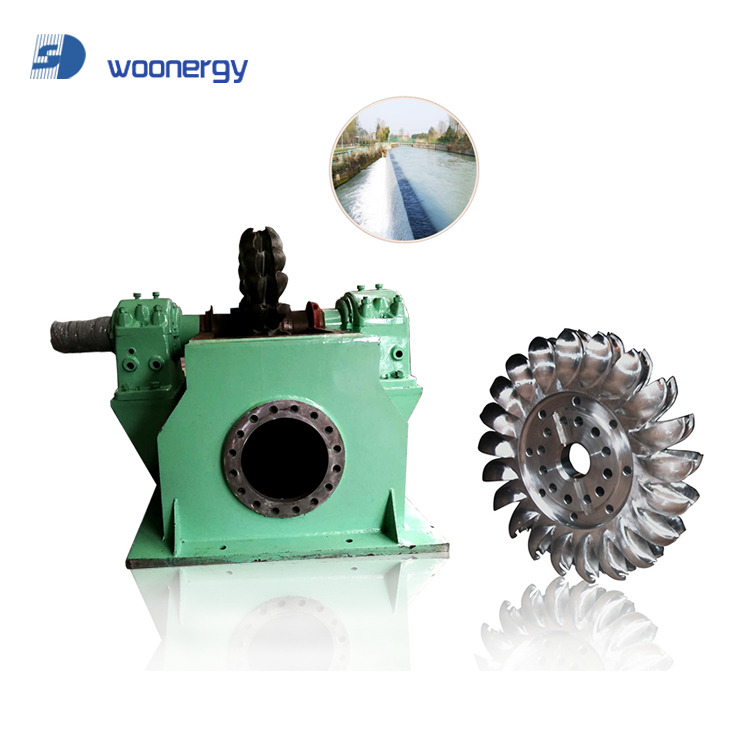 Sistema de Controle Manual ou Automático para Gerador de Turbina Hidráulica Kaplan com Diâmetro do Rotor de 1-10 Metros