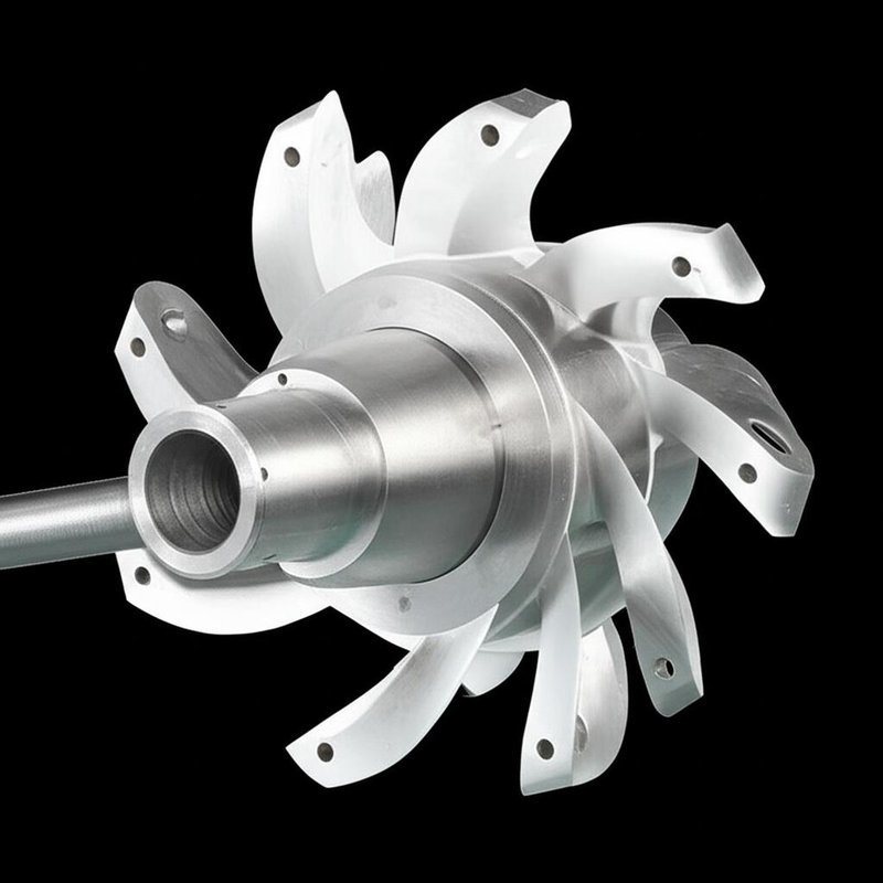 Rotor de Turbina Hidráulica de Alta Eficiência com Compatibilidade OEM e Design Aberto ou Fechado para Geração de Energia Hidrelétrica