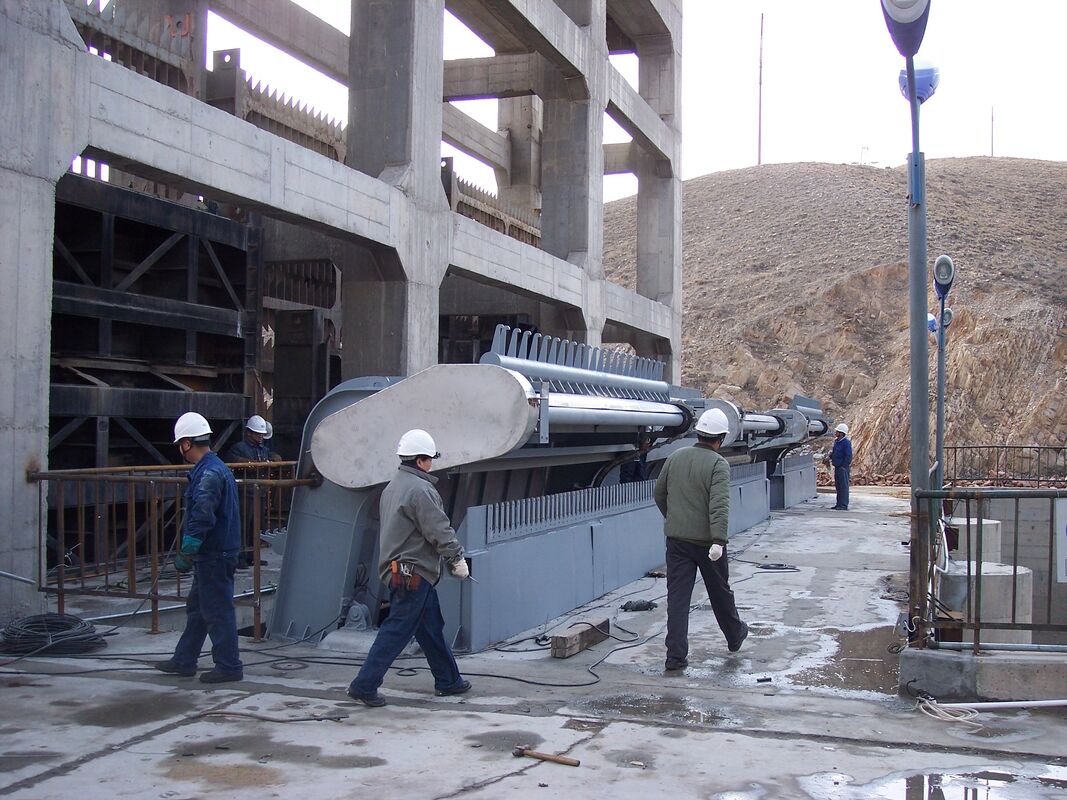 Máquina de limpeza de estantes de lixo industrial com potência de 0,40-1000KW e espessura de 4,5 - 16 mm para remoção eficiente de detritos