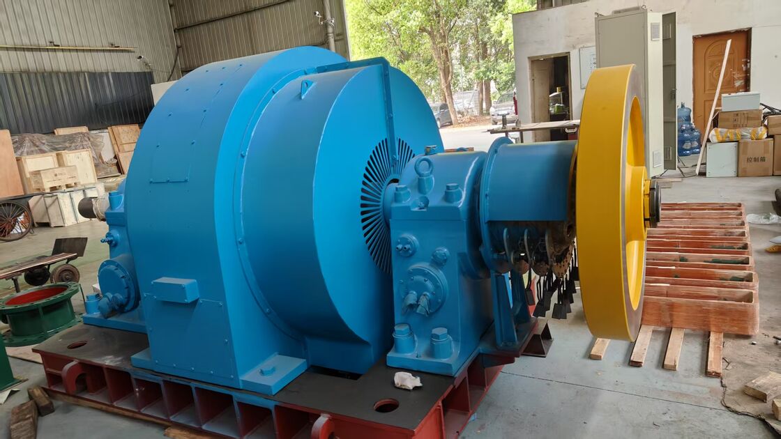 Gerador Francis Turbine de 300 kW a 20 MW com 30 ~ 50 anos de vida útil e controle automático do governador para usinas hidrelétricas