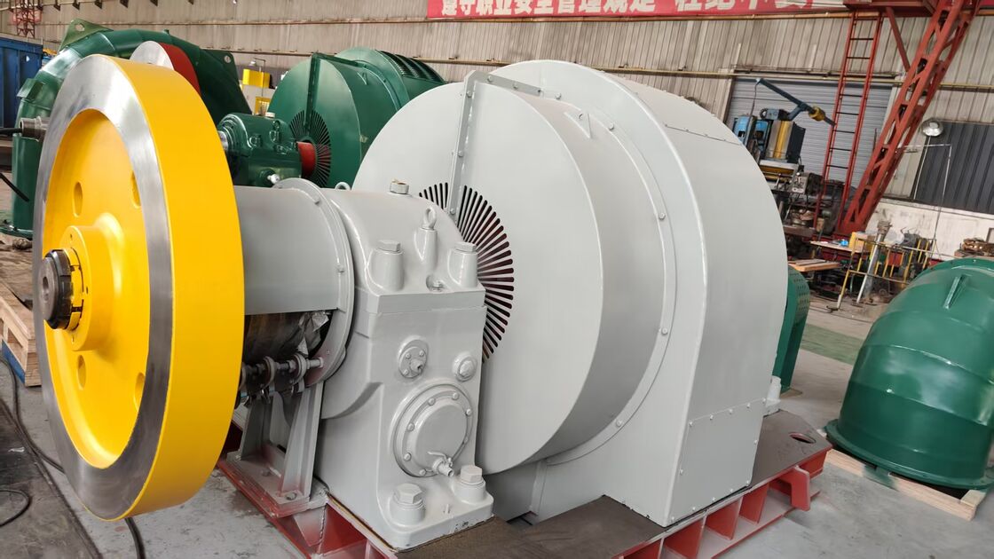 Gerador Francis Turbine de 300 kW a 20 MW com 30 ~ 50 anos de vida útil e controle automático do governador para usinas hidrelétricas