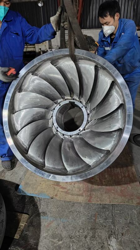 2000kw Capacidade Unidade Francis Turbina Gerador com pás de aço inoxidável e sistema de controle de automação para energia hidroelétrica