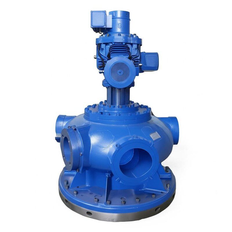 Gerador de Turbina Hidráulica Refrigerado a Água com Instalação Vertical para Queda d'Água de 120M a 200M Equipamento de Energia Durável