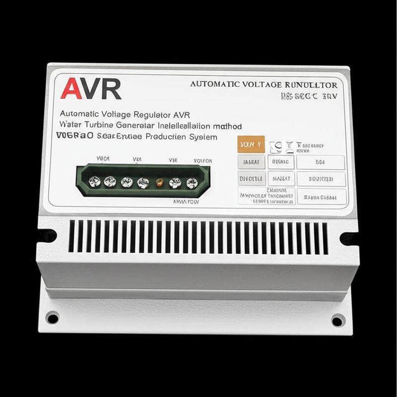 Gerador de turbina de água com regulador automático de tensão (AVR) para instalação vertical/horizontal e frequência nominal de 50 Hz/60 Hz