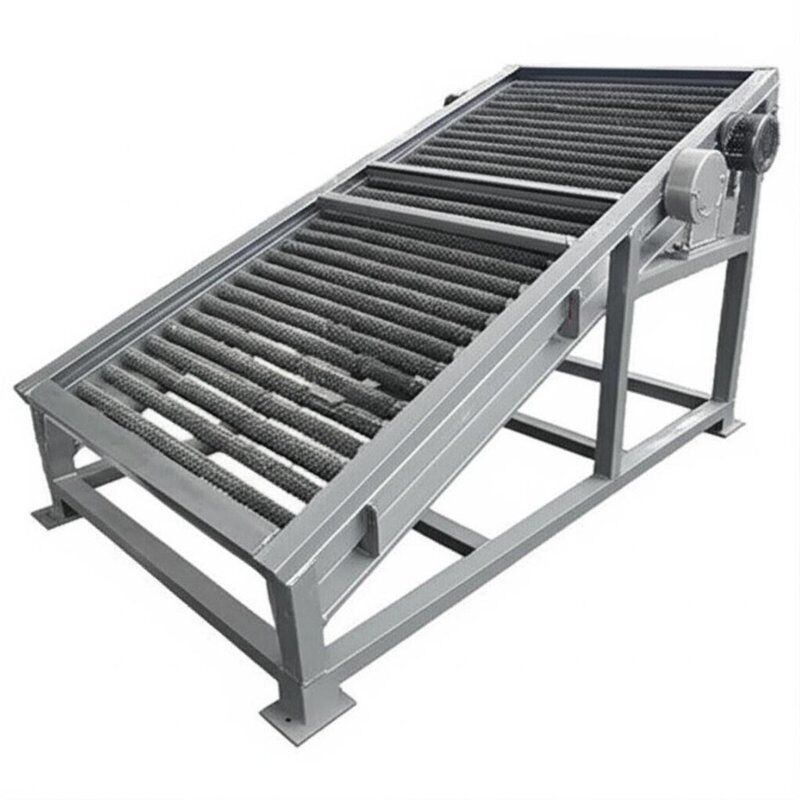 Máquina motorizada de limpeza de estantes de lixo com espessura de 4,5 a 16 mm e faixa de velocidade de 150 RPM a 1000 RPM para remoção de detritos industriais