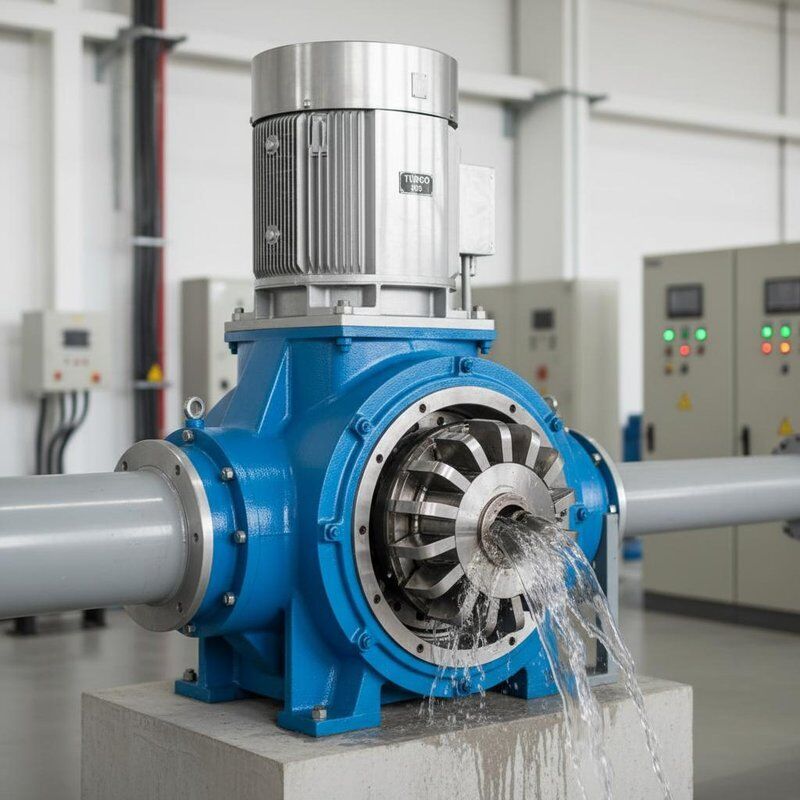 400-600 mm Diâmetro do tubo Gerador de turbina Turgo Equipamento hidrelétrico concebido para maximizar a produção de energia e a confiabilidade