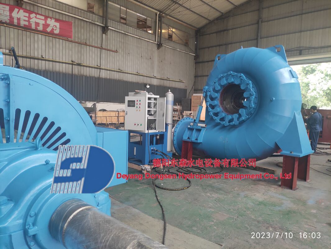 Componentes de turbina hidrelétrica de aço inoxidável OEM otimizados para eficiência e durabilidade a longo prazo em usinas hidrelétricas