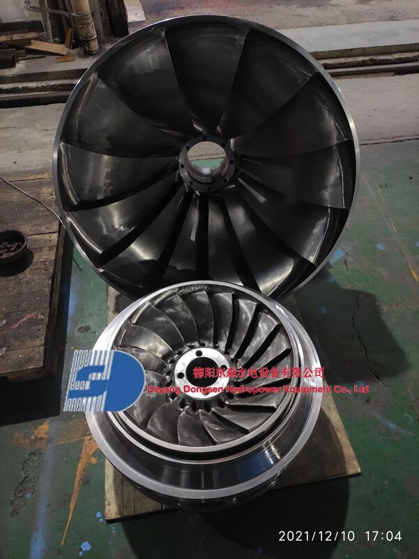 Rotor de Turbina Hidráulica em Aço Inoxidável com Dimensões de Pás Personalizáveis para Aplicações de Hidrelétricas de 1-10 MW