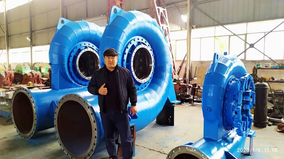 Gerador de turbina Francis de aço inoxidável com modo de controle automático e 450-1000 RPM para soluções de energia hidrelétrica