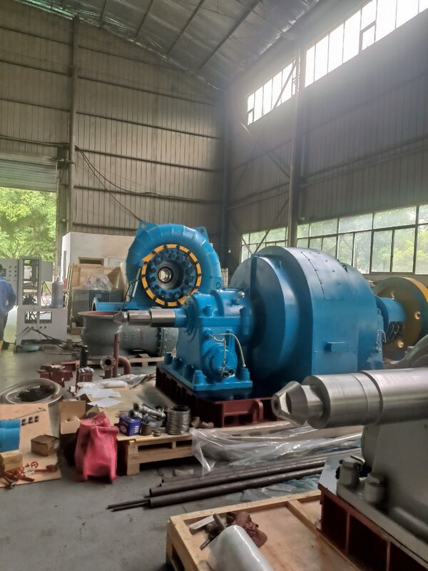 Gerador de turbina Francis de aço inoxidável com modo de controle automático e 450-1000 RPM para soluções de energia hidrelétrica