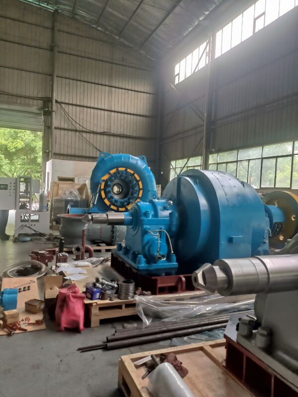 Gerador de turbina Francis de aço inoxidável com modo de controle automático e 450-1000 RPM para soluções de energia hidrelétrica