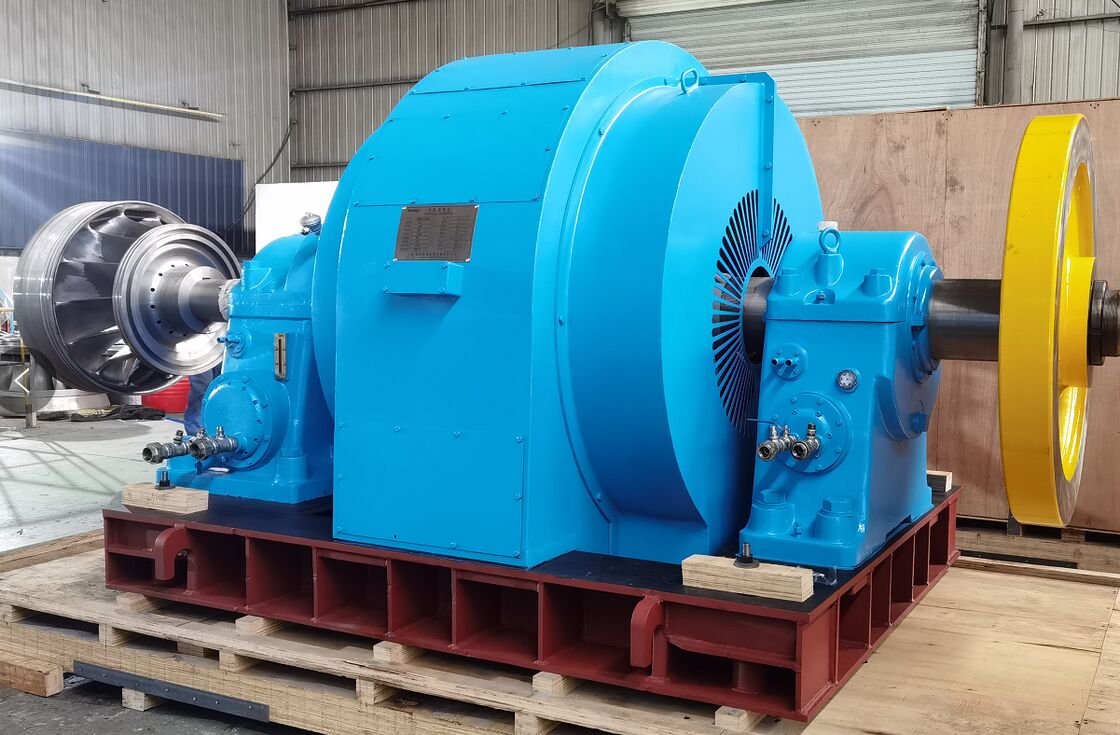 Francis Runner gerador de turbina de água projetado para cabeça de projeto 168 a 357 M robusto Francis tecnologia gerador de turbina