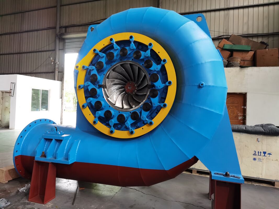 Francis Runner gerador de turbina de água projetado para cabeça de projeto 168 a 357 M robusto Francis tecnologia gerador de turbina