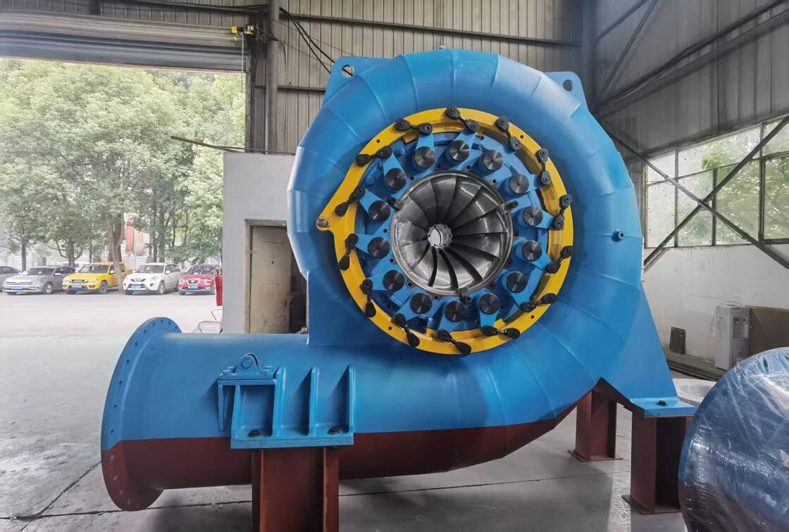 Francis Runner gerador de turbina de água projetado para cabeça de projeto 168 a 357 M robusto Francis tecnologia gerador de turbina