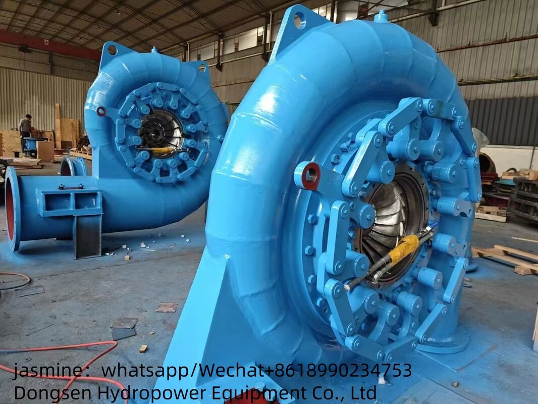 Gerador de turbina Francis de 450-1000 RPM com governador de microcomputador e proteção IP54 para usinas hidrelétricas