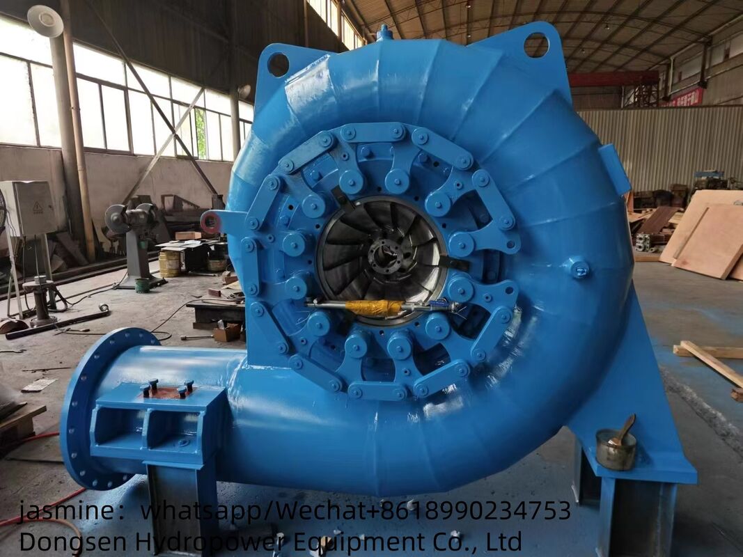 Gerador de turbina Francis de 450-1000 RPM com governador de microcomputador e proteção IP54 para usinas hidrelétricas