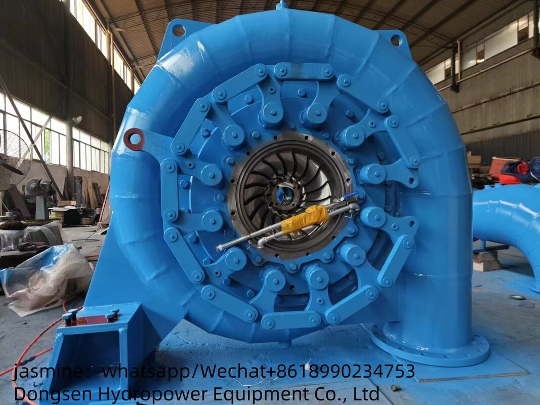 Francis Runner gerador de turbina de água projetado para cabeça de projeto 168 a 357 M robusto Francis tecnologia gerador de turbina