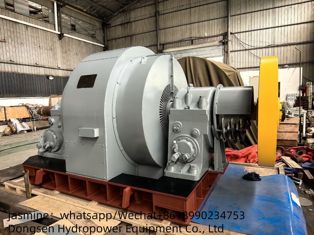 Nível de Proteção IP54 Gerador de Turbina Francis com Layout Horizontal ou Vertical e Vida Útil de 30~50 Anos para Soluções de Energia Renovável