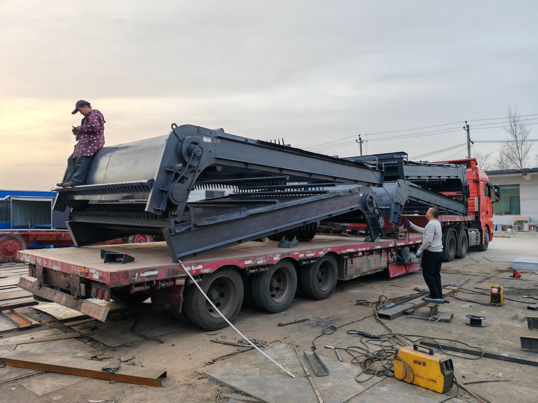 Máquina de limpeza de prateleiras de lixo OEM com espessura de 4,5 a 16 mm e intervalo de grade de 0,39 a 15 mm para manutenção da entrada de água