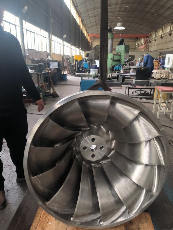 Rotor de Turbina Hidráulica de Alta Eficiência 92% para Alta Pressão de 10 MPa com Número de Pás Personalizável
