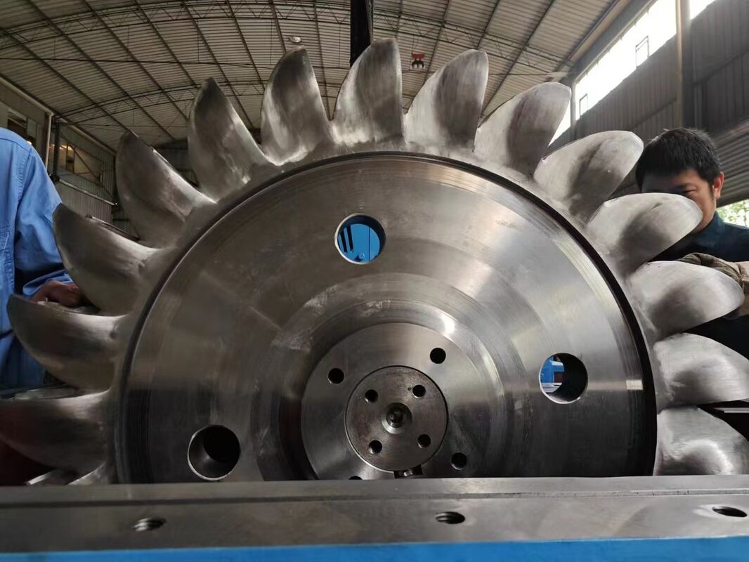 Turbina Hidrelétrica com Rotor Certificado ISO 9001 com Configurações de 3 a 10 Pás para 92% de Eficiência na Geração de Energia Hidrelétrica