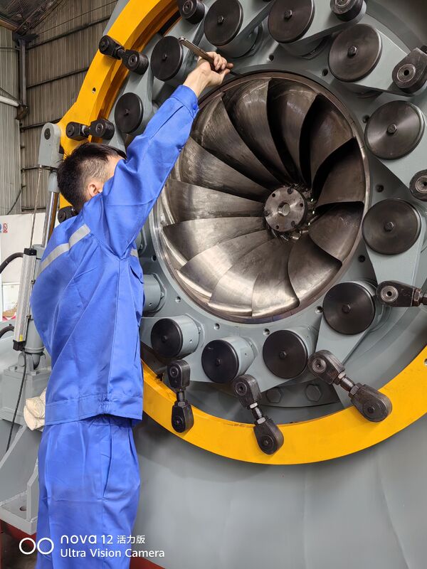 Turbina Hidrelétrica com Rotor Certificado ISO 9001 com Configurações de 3 a 10 Pás para 92% de Eficiência na Geração de Energia Hidrelétrica