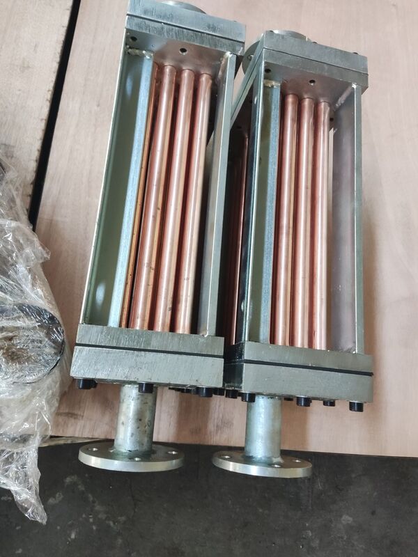Eficiência de 85 a 93 por cento Refrigerador de óleo de ar Bracket montado Temperatura máxima de operação 120 graus Celsius Ideal para sistemas hidráulicos