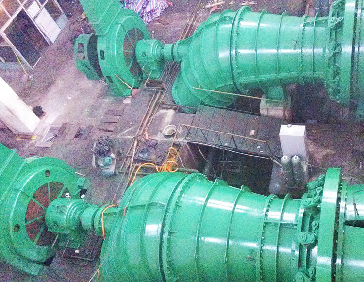 Potência nominal Gerador de turbina de água de 20 MW 300 kW Adequado para vários ambientes e condições de geração de energia hidrelétrica