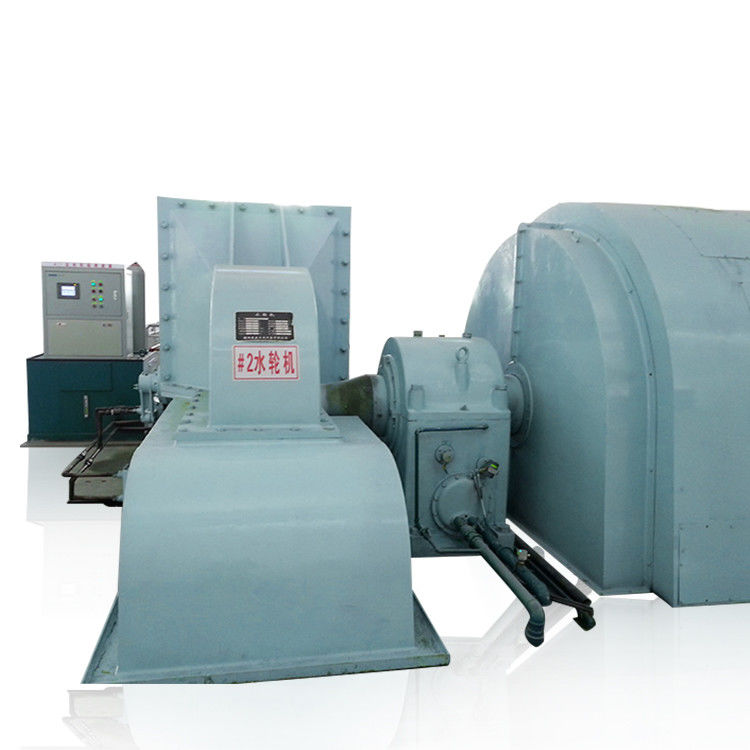 Gerador de turbina de Pelton hidrelétrico Alto desempenho de cabeça para geração de energia a 600RPM e cabeça de projeto de 100m a 700m