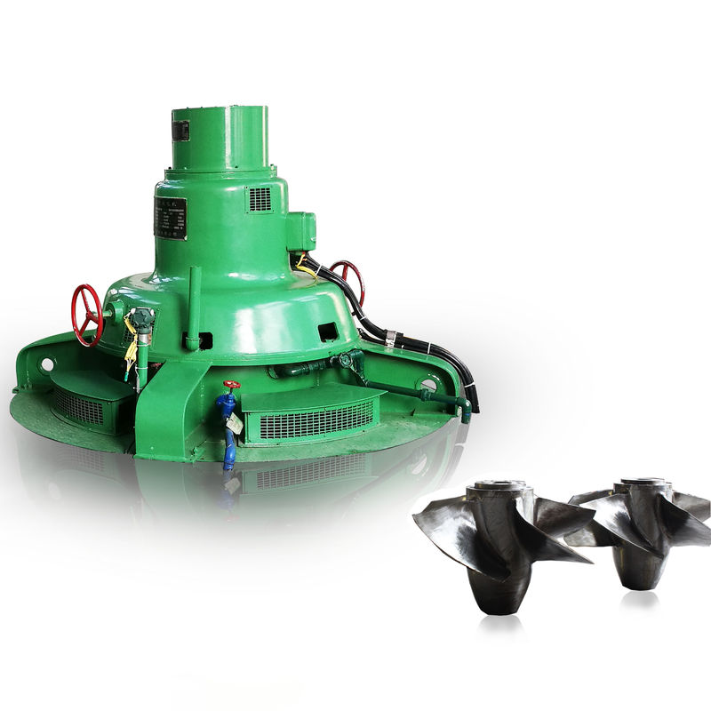 Cabeça de água 5m a 30m Gerador de turbina personalizado Adequado para aplicações hidrelétricas que exigem uma saída de energia constante