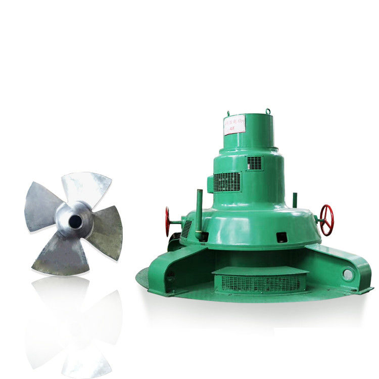 Gerador de turbina hidráulica Kaplan com cabeça de água de 5 a 30 m, lâminas de aço inoxidável e opções de voltagem personalizadas para aplicações hidrelétricas