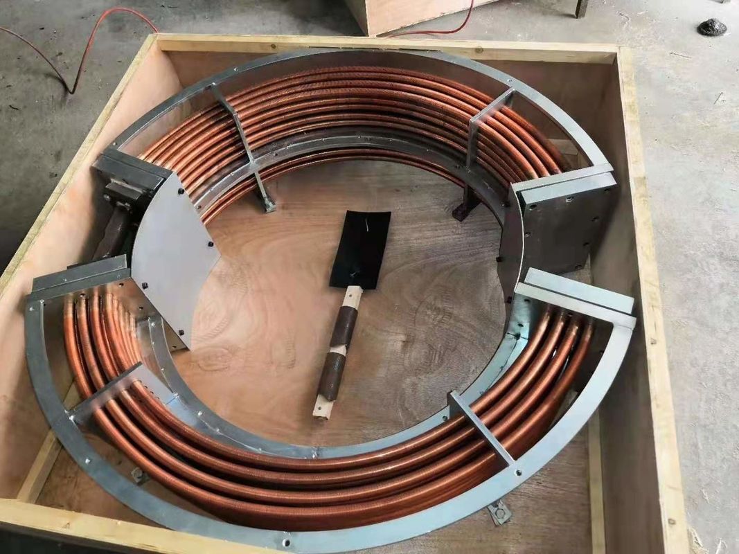 Frigorífico de óleo hidráulico montado na parede industrial 10-50 kg para tubos de fluido Faixa de temperatura de funcionamento 0-80 °C Desempenho