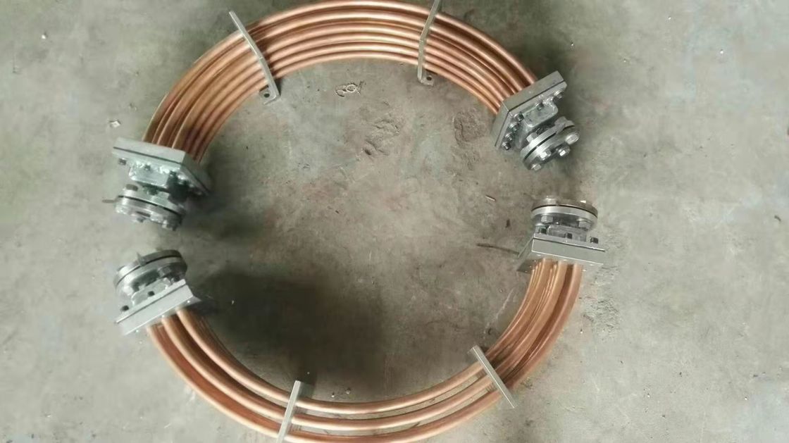 Frigorífico de óleo hidráulico montado na parede industrial 10-50 kg para tubos de fluido Faixa de temperatura de funcionamento 0-80 °C Desempenho