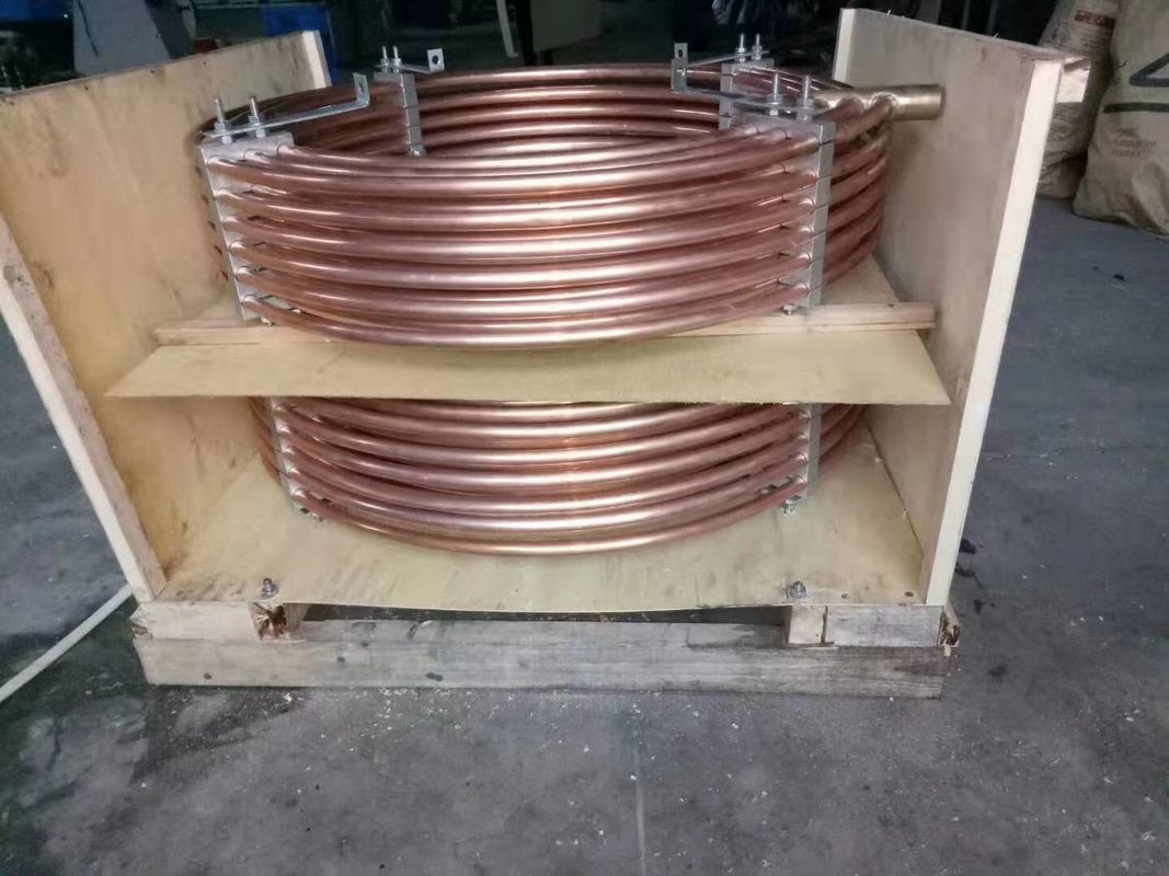Frigorífico de óleo hidráulico montado na parede industrial 10-50 kg para tubos de fluido Faixa de temperatura de funcionamento 0-80 °C Desempenho