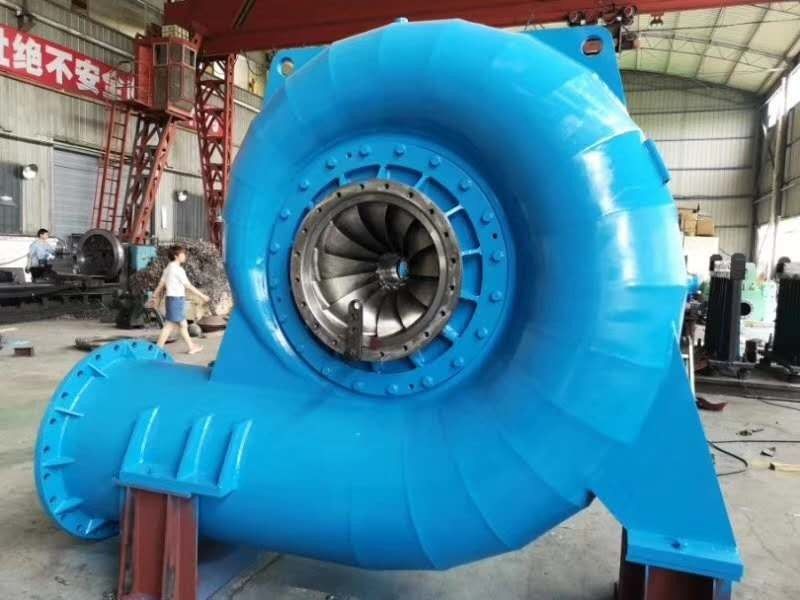 Gerador de Turbina Francis com Lâminas de Aço e Ligas de Alta Resistência e Capacidade de 2000 kW com Sistema de Controle Automático
