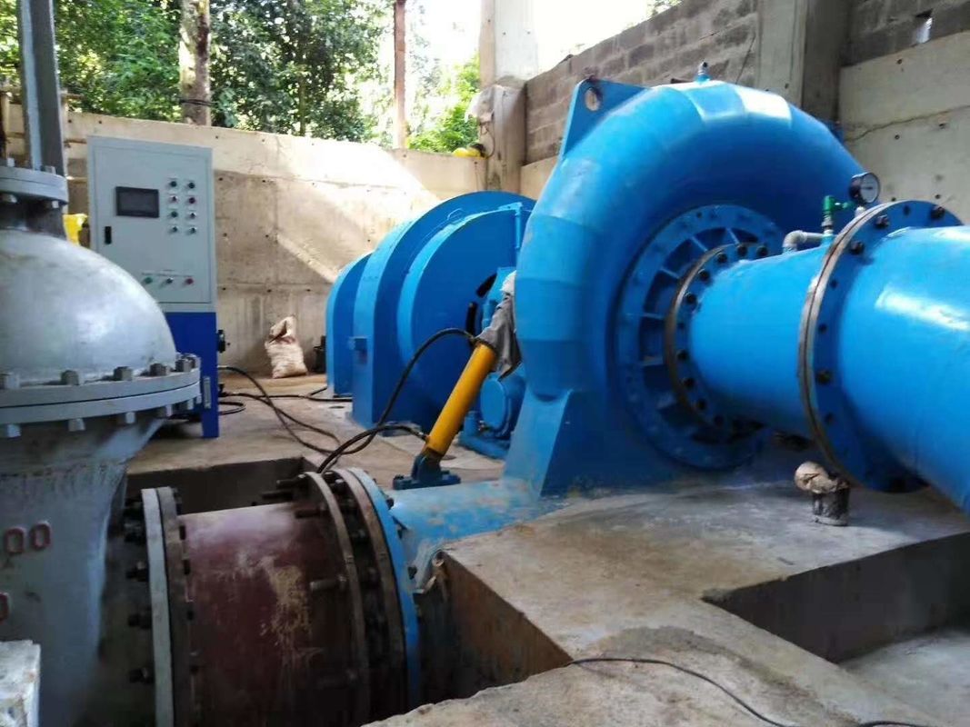 Gerador de Turbina Francis com Lâminas de Aço e Ligas de Alta Resistência e Capacidade de 2000 kW com Sistema de Controle Automático
