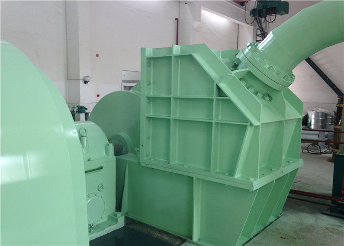 Gerador de turbina Pelton de cabeça alta, 100m a 2000m, classe de isolamento FF de 200mm de diâmetro, adequado para aplicações hidrelétricas
