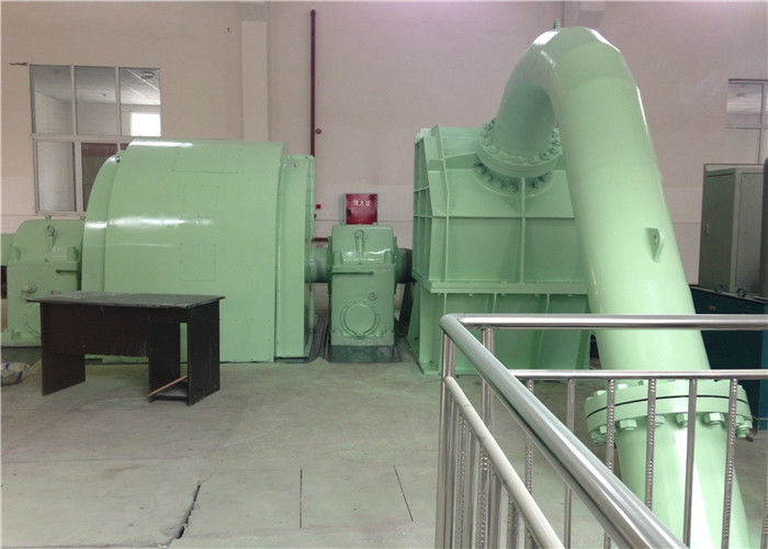 Gerador de turbina Pelton de cabeça alta, 100m a 2000m, classe de isolamento FF de 200mm de diâmetro, adequado para aplicações hidrelétricas