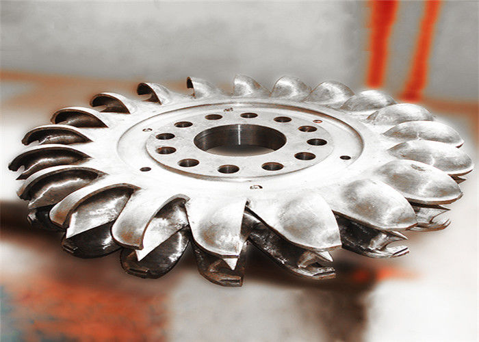 0.5 MW-20 MW de potência de saída Gerador de turbina Pelton com instalação horizontal e sistema de excitação estática