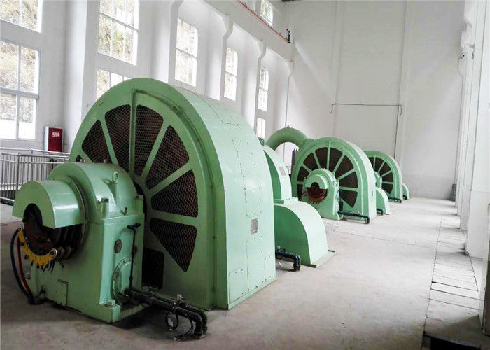 Gerador de turbina Pelton de cabeça alta, 100m a 2000m, classe de isolamento FF de 200mm de diâmetro, adequado para aplicações hidrelétricas