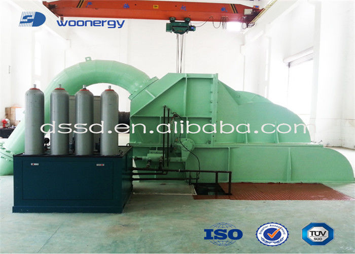 Diâmetro 200 mm Pelton Wheel Turbine Generator Variable Speed Projetado para maximizar a extração de energia em usinas hidrelétricas