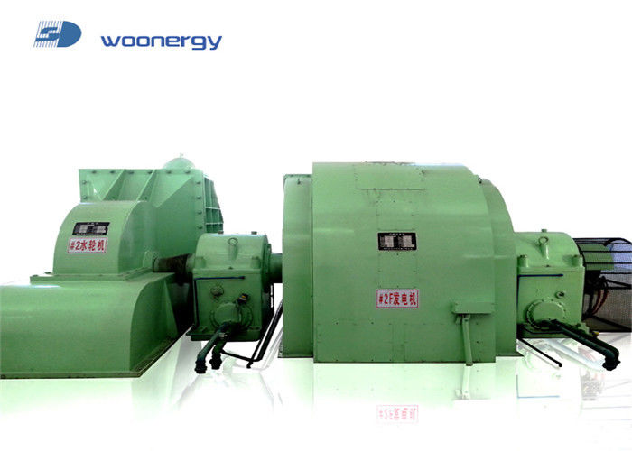 Diâmetro 200 mm Pelton Wheel Turbine Generator Variable Speed Projetado para maximizar a extração de energia em usinas hidrelétricas