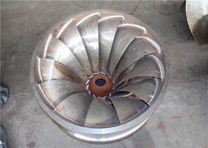 Gerador de turbina hidráulica personalizado de aço aço inoxidável 450-1000rpm para cabeças de água 5m-500m