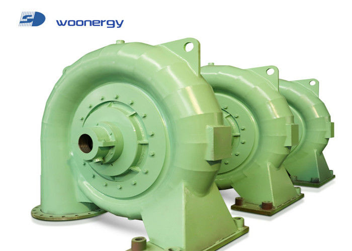 Gerador de turbina Francis com capacidade de unidade de 2000kw, sistema de controle automático e aço e ligas de alta resistência para produção estável de energia hidrelétrica