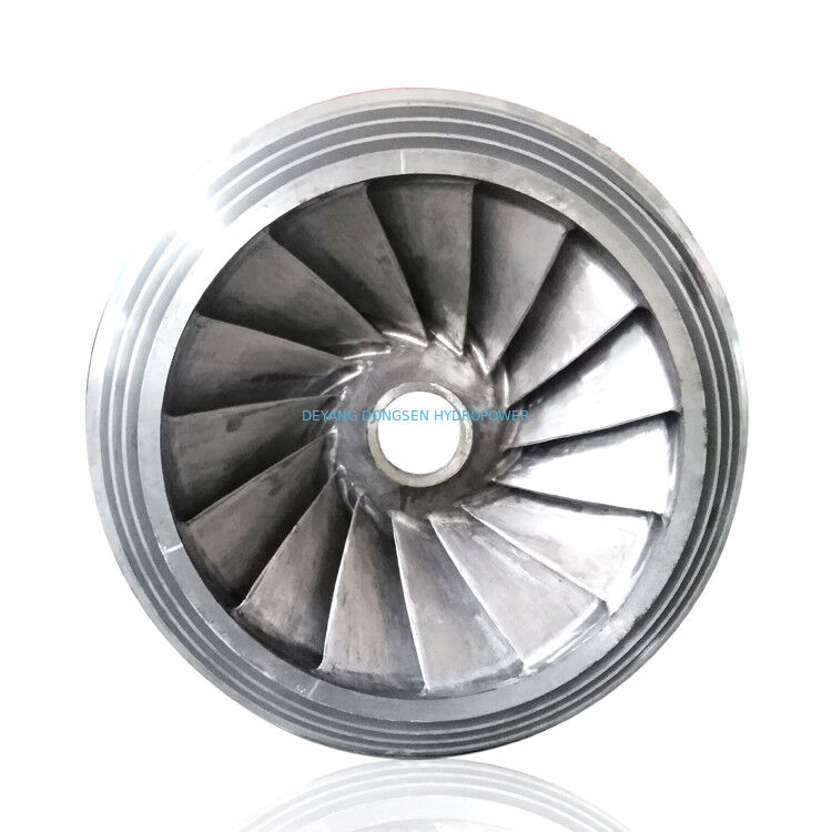Hydro Turbine Runner Durable 3-10 Blade Configuration Eco Friendly Energy Production