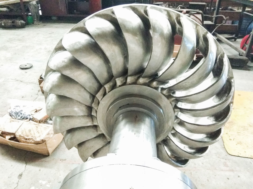 Gerador de Turbina Turbo de 3 Fases Projetado para Fluxo de Design de 0,744 M3s a 1,176 M3s e Eficiência Até 87% Solução de Energia