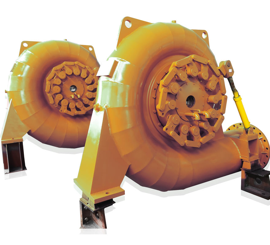 Gerador de turbina Francis com capacidade de unidade de 2000kw, sistema de controle automático e aço e ligas de alta resistência para produção estável de energia hidrelétrica