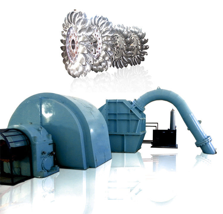 Alta cabeça 100m a 2000m gerador de turbina Pelton tensão nominal 6-10kV projetado sob medida para a produção de energia hidrelétrica