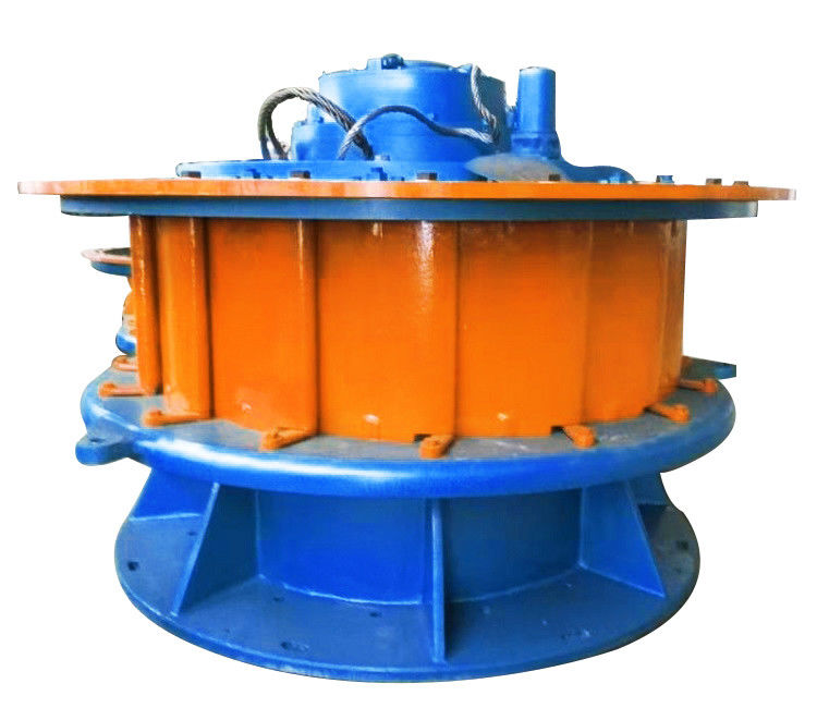 2000-10000kg Turgo Turbine Generator designed for Flow Rate 109 cubic meters per second Power Range 500 kilowatt to 70 megawatt energy production