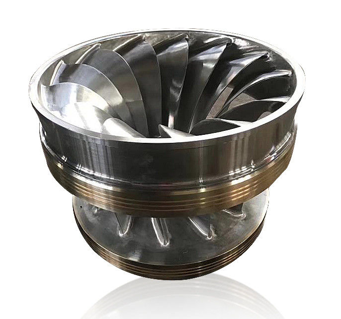 2025 Projeto e Fabricação de Ferro Inoxidável Padrão Francis Corredor de Turbina Hidráulica e Peças de Turbina Hidráulica